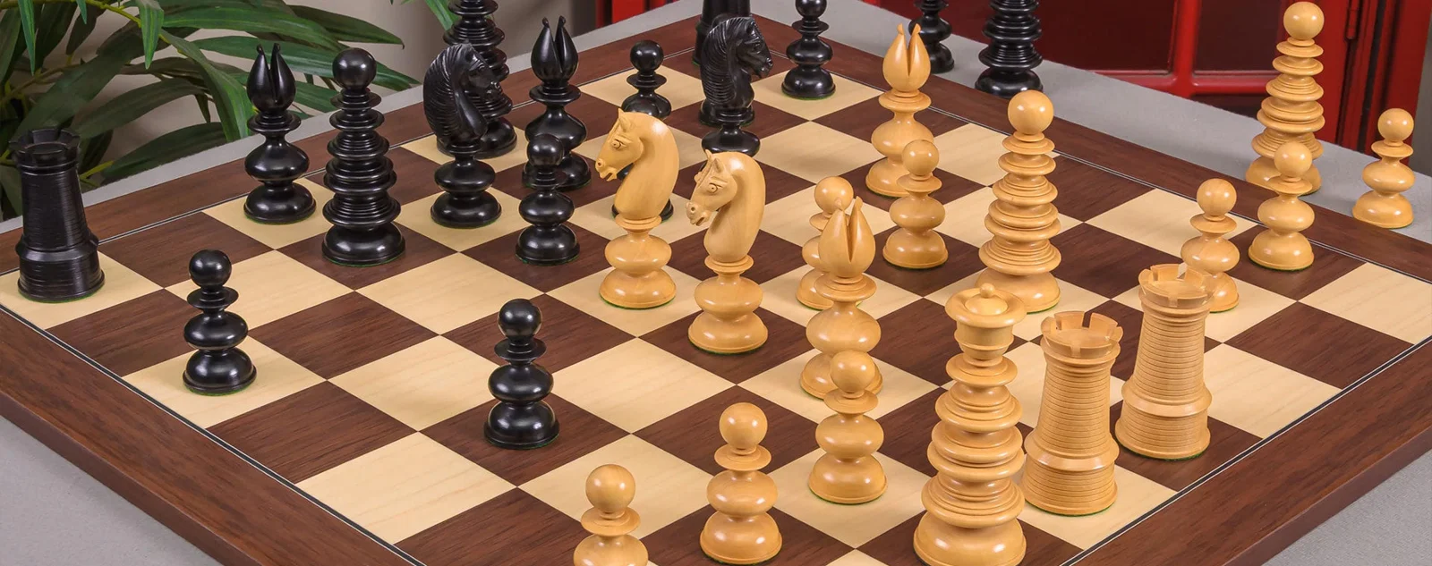 House of Staunton Calvert chess pieces